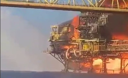 Pożar na platformie wiertnicznej Pemex w Meksyku. Są ranni