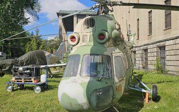 Zaprezentowany zostanie śmigłowiec Mi2, który występuje w komiksie „Pilot śmigłowca”