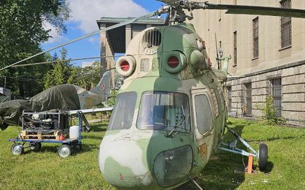 Zaprezentowany zostanie śmigłowiec Mi2, który występuje w komiksie „Pilot śmigłowca”