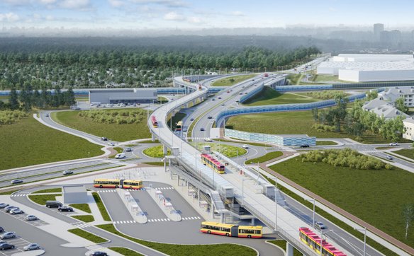 Czas przejazdu z pętli przy ul. Zaułek do stacji metra przy Kondratowicza wyniesie 15 minut