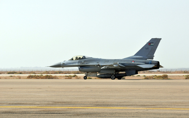 Jordański myśliwiec F-16