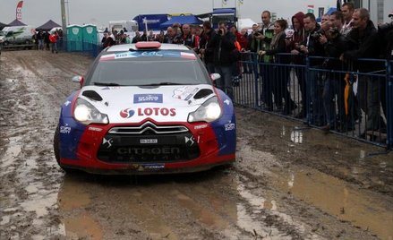 Robert Kubica po Rajdzie Polski