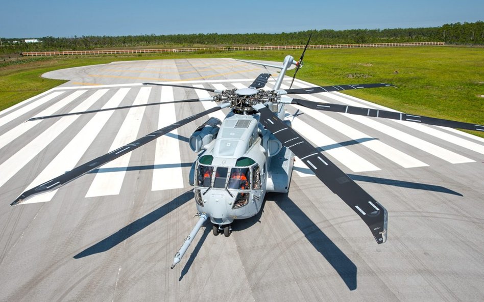 Ciężki śmigłowiec transportowy Sikorsky CH-53K King Stallion. Fot./USMC.