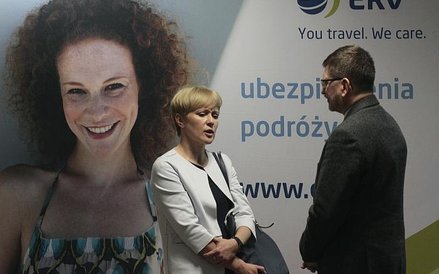 Dyrektor ERV w Polsce Beata Kalitowska, redaktor Turystyki.rp.pl Filip Frydrykiewicz