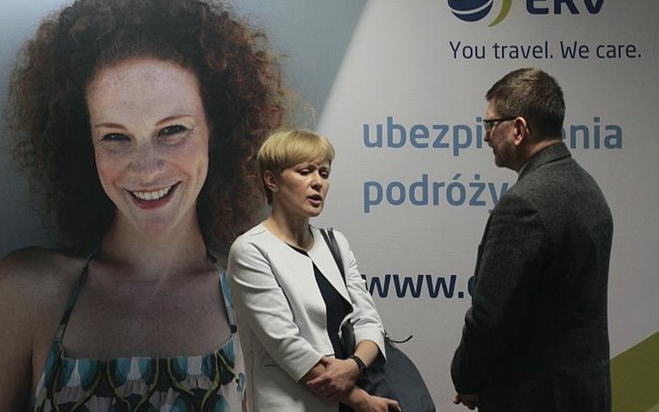 Dyrektor ERV w Polsce Beata Kalitowska, redaktor Turystyki.rp.pl Filip Frydrykiewicz