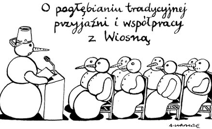 Komentarz rysunkowy. Wiosna
