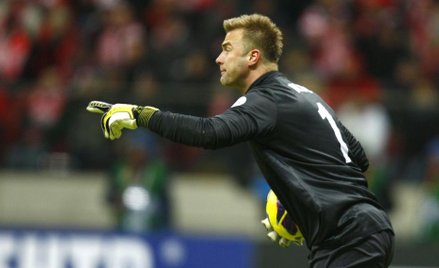 Artur Boruc w tym sezonie Premiership puścił tylko dwa gole