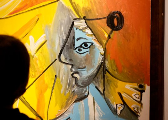 Mężczyzna i dziecko - Pablo Picasso