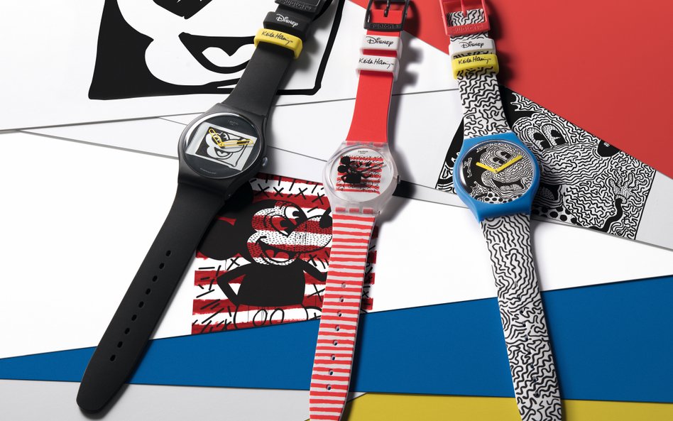 Swatch, Keith Haring i Disney: lepiej być nie może