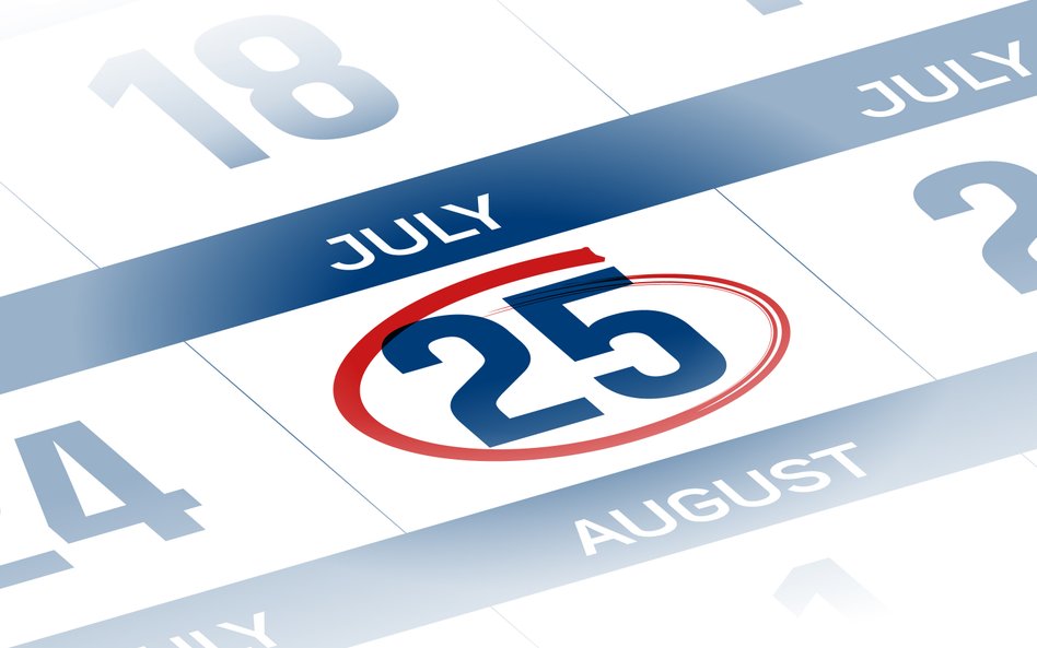 Wydarzy się dziś. Kalendarium wydarzeń na rynkach w dniu 25.07.2025