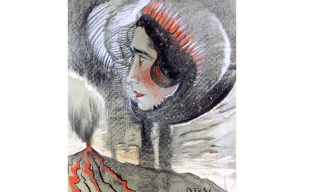 Witkacy Portret Ireny Krzywickiej, 17 XI 1928