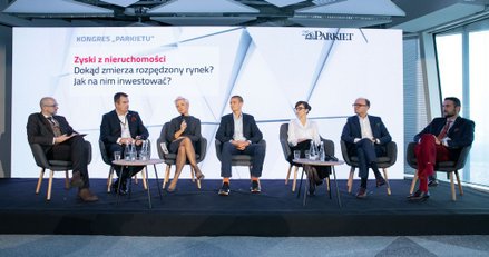 Od lewej: Adam Roguski, „Parkiet”, Artur Kaźmierczak, Grupa Mzuri, Iwona Sroka, Murapol, Marcin Kras