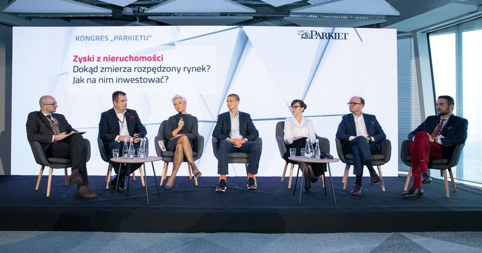 Od lewej: Adam Roguski, „Parkiet”, Artur Kaźmierczak, Grupa Mzuri, Iwona Sroka, Murapol, Marcin Kras