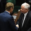 Donald Tusk i Jarosław Kaczyński