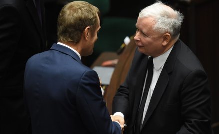 Donald Tusk i Jarosław Kaczyński