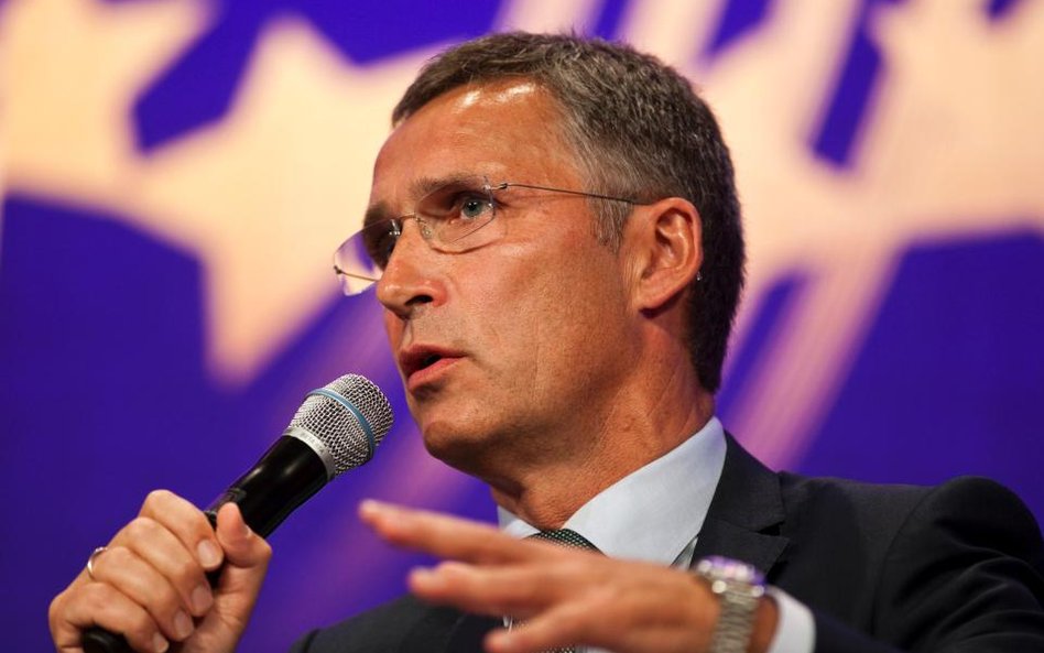 Sekretarz generalny NATO Jens Stoltenberg