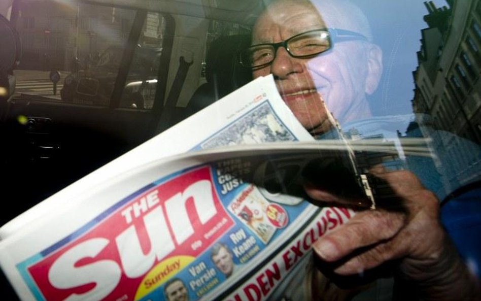 Rupert Murdoch, właściciel jednej z największych na świecie korporacji wydawniczych