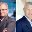 Jarosław Szanajca (z lewej) od 2025 r. przechodzi do rady nadzorczej. Funkcję przejmie Mikołaj Konop
