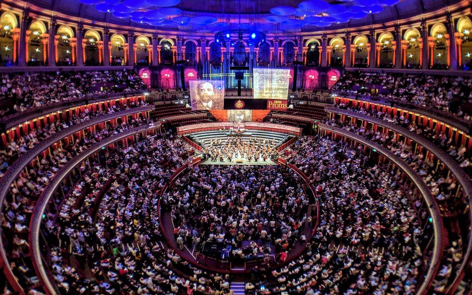 Royal Albert Hall podczas koncertu w ramach BBC Proms w 2017 roku.