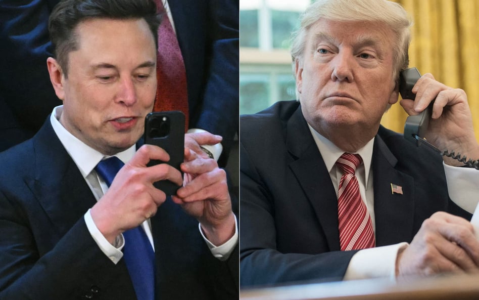 Elon Musk i Donald Trump