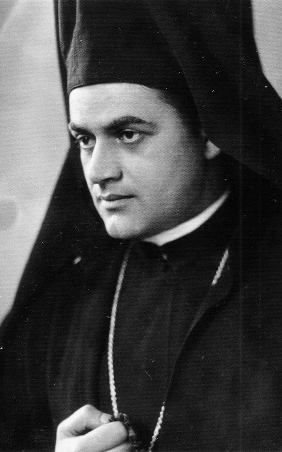 W czasie święceń kapłańskich o. Grzegorza Peradzego. Paryż, 31 maja 1931 r.