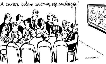 Komentarz rysunkowy. Wakacje