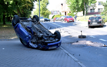 Miejsce wypadku w Szczecinie