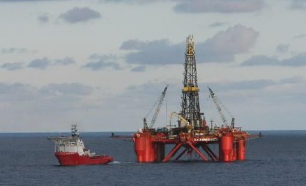 Norweska platforma wiertnicza