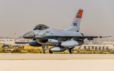 Jeden z samolotów wielozadaniowych F-16C Egipskich Siły Powietrznych. Fot./Siły Powietrzne Egiptu.