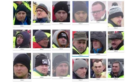 Policja szuka rolników z pl. Zawiszy. Publikuje ich wizerunki