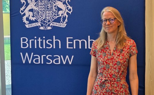 Anna Clunes, ambasador Wielkiej Brytanii w Polsce