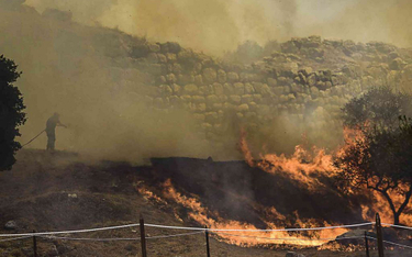 Grecja: Pożar w pobliżu grobu Agamemnona