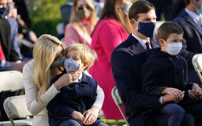 Ivanka Trump i Jared Kushner z synami Theodorem i Josephem