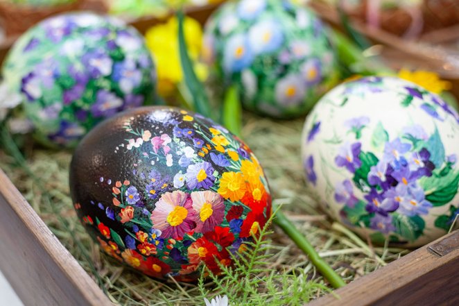 Wystawcy oferują bogaty wybór pisanek, świątecznych ozdób oraz staroci, które pozwolą wprowadzić odp