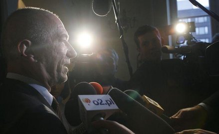 Minister Ćwiąkalski wśród dziennikarzy