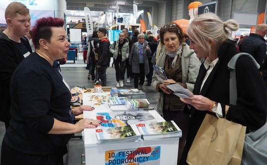 Pierwszego dnia targi cieszyłysię ogromnym zainteresowaniem