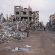 Rafah. Prezydent Donald Trump zapowiedział przejęcie kontroli nad Strefą Gazy i utworzenie tam "riwi