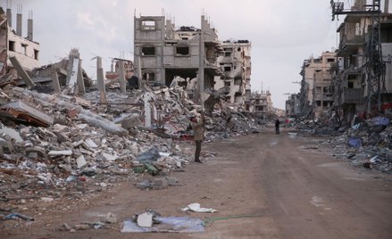 Rafah. Prezydent Donald Trump zapowiedział przejęcie kontroli nad Strefą Gazy i utworzenie tam "riwi