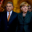 Premier Węgier Viktor Orban i kanclerz Niemiec Angela Merkel. Fot. L. Balogh