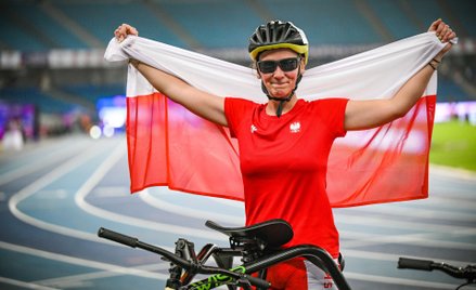 Magdalena Andruszkiewicz - złota medalistka we frame runningu