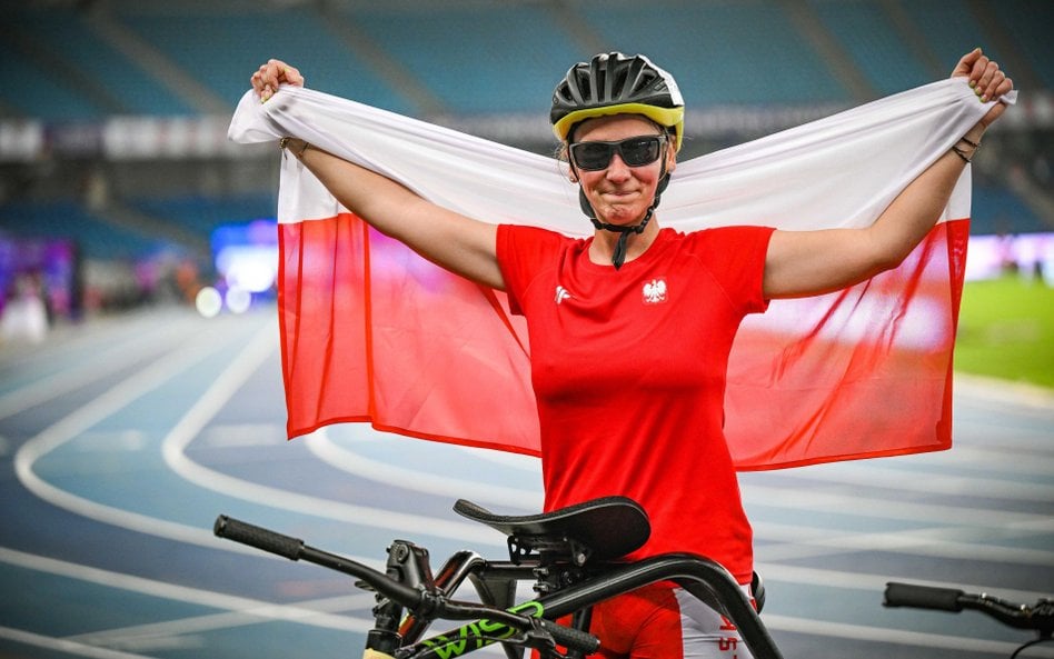 Magdalena Andruszkiewicz - złota medalistka we frame runningu