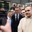 Mateusz Morawiecki w czasie spotkania z sympatykami