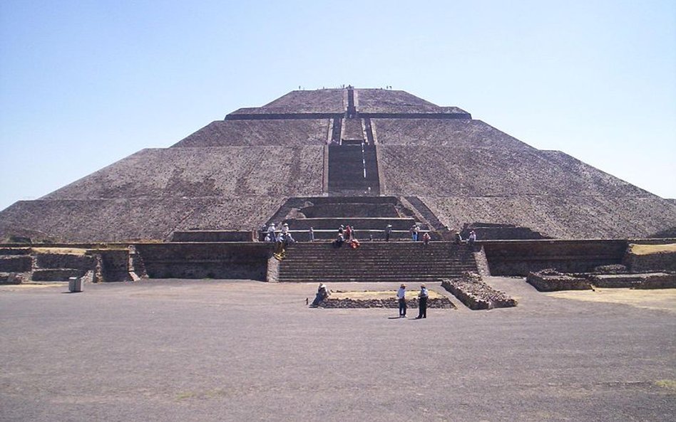 Piramida Słońca w Teotihuacán