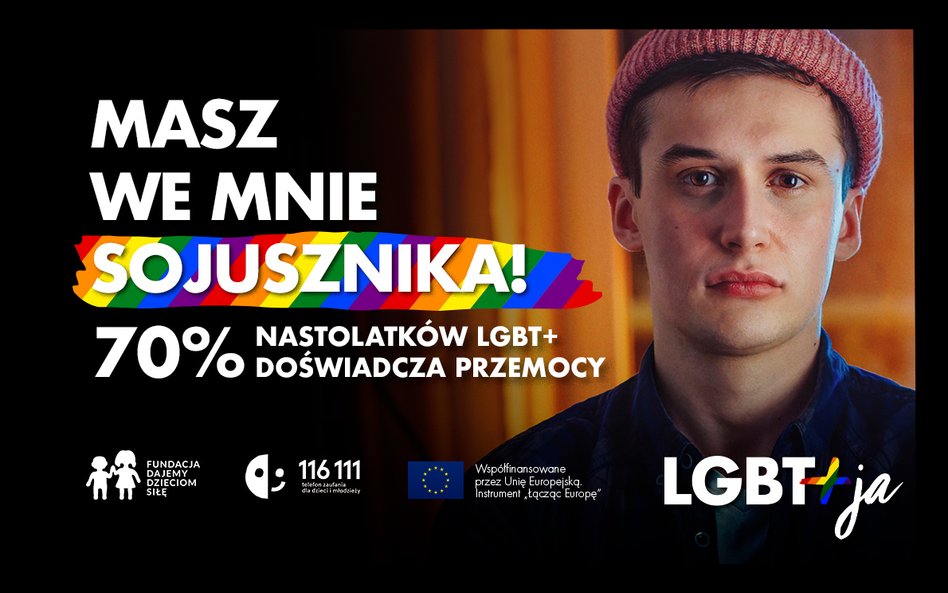 „LGBT+ja” - kampania wsparcia dla nastolatków