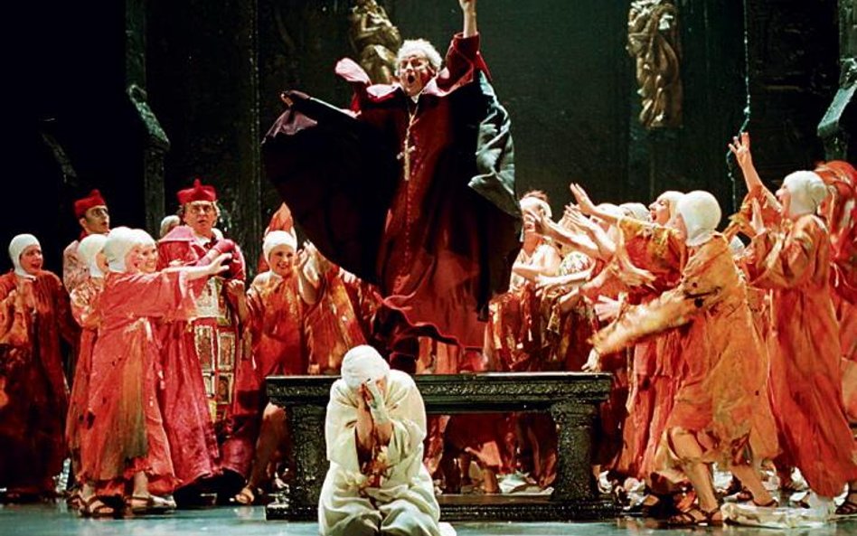 „Diabły z Loudun” w reżyserii Marka Weiss-Grzesińskiego, Teatr Wielki w Poznaniu, 1998 r.