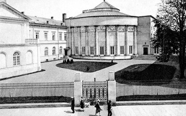 Nowy gmach Sejmu, Warszawa, 1930 r.