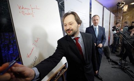 Koalicję na rzecz czytelnictwa powołano wczoraj w Bibliotece Narodowej. Na zdjęciu jej dyrektor Toma