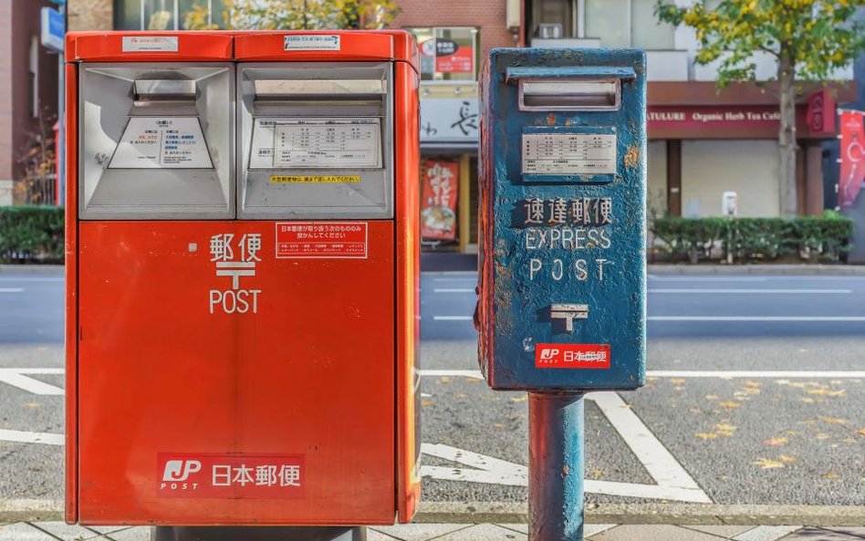 Akcje Japan Post poszły w dwa dni