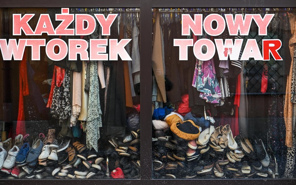 Sklep z odzieżą używaną w Tarnowie