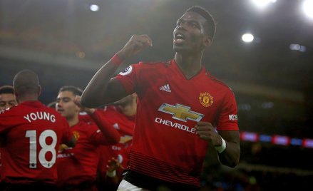 Paul Pogba, który pod rządami Jose Mourinho trzy ostatnie mecze spędził na ławce rezerwowych, odżył 